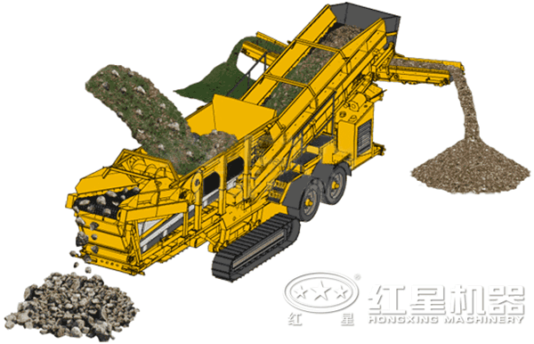 移动破碎站工作原理 移动破碎站工作原理